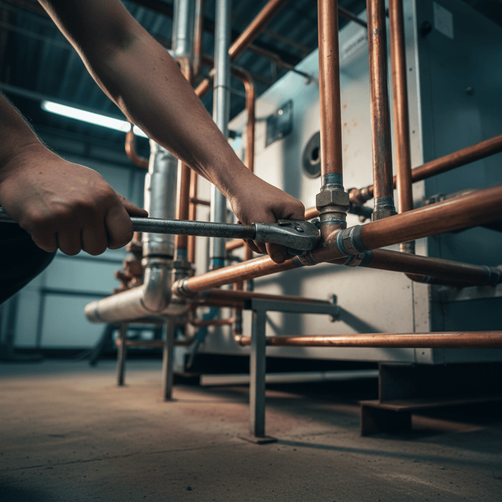 Mechanical systems installation and commissioning